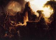 Thomas Cole Expulsion from Garden of Eden oil on canvas